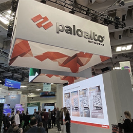 Palo Alto Networks booth at event