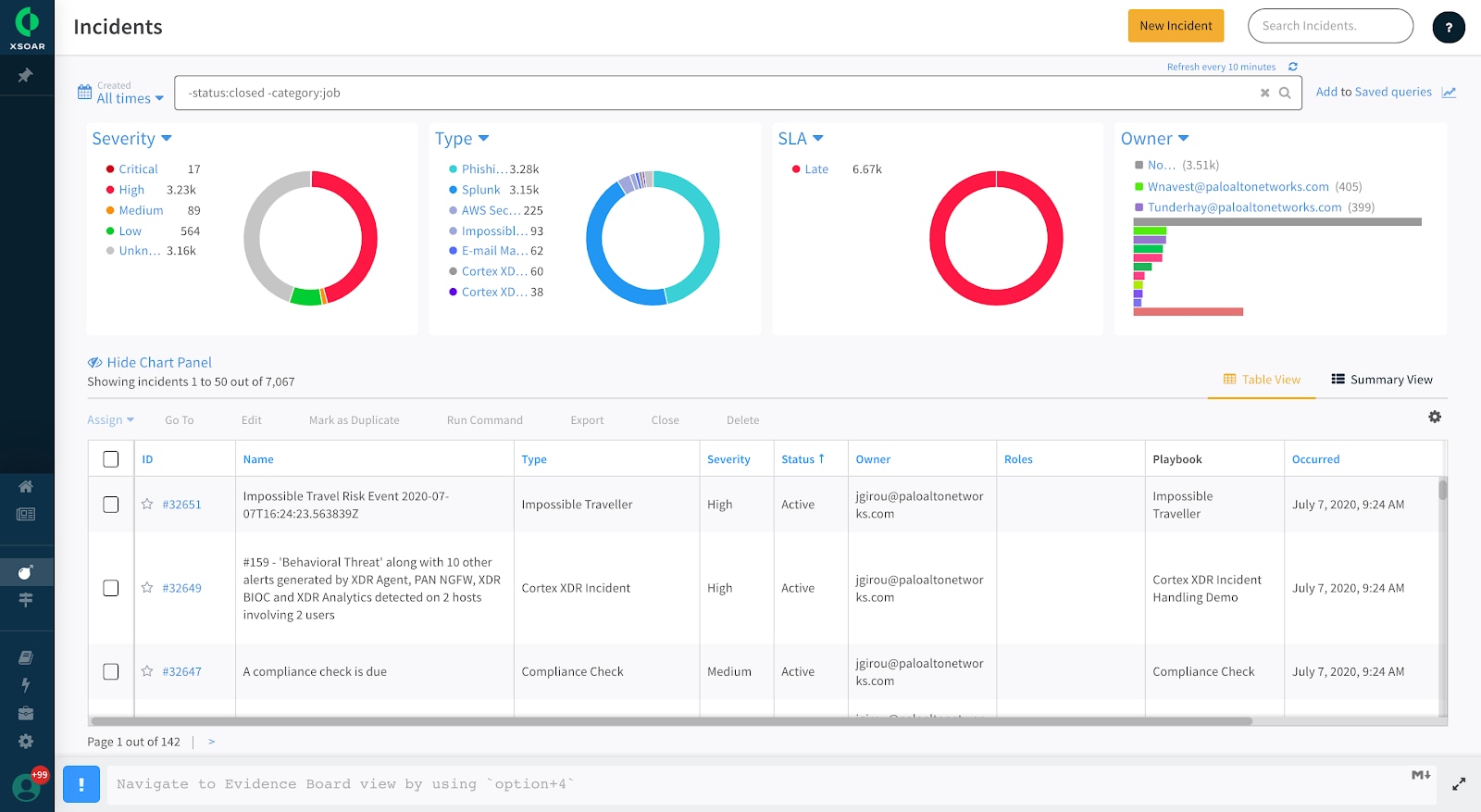 Cortex 申请演示 Palo Alto Networks